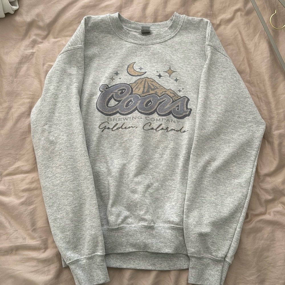 Coors Brewing Company crewneck- size small!
